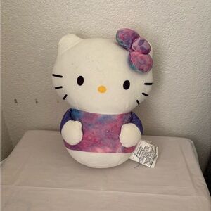 Hello Kitty Plush with Pink and Purple Accents